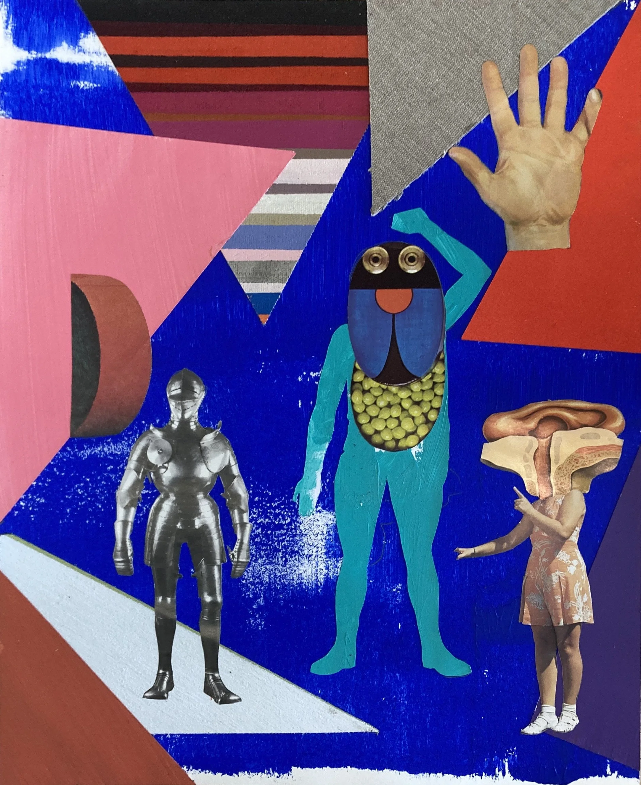   Aquaman , 2025. Collage. 