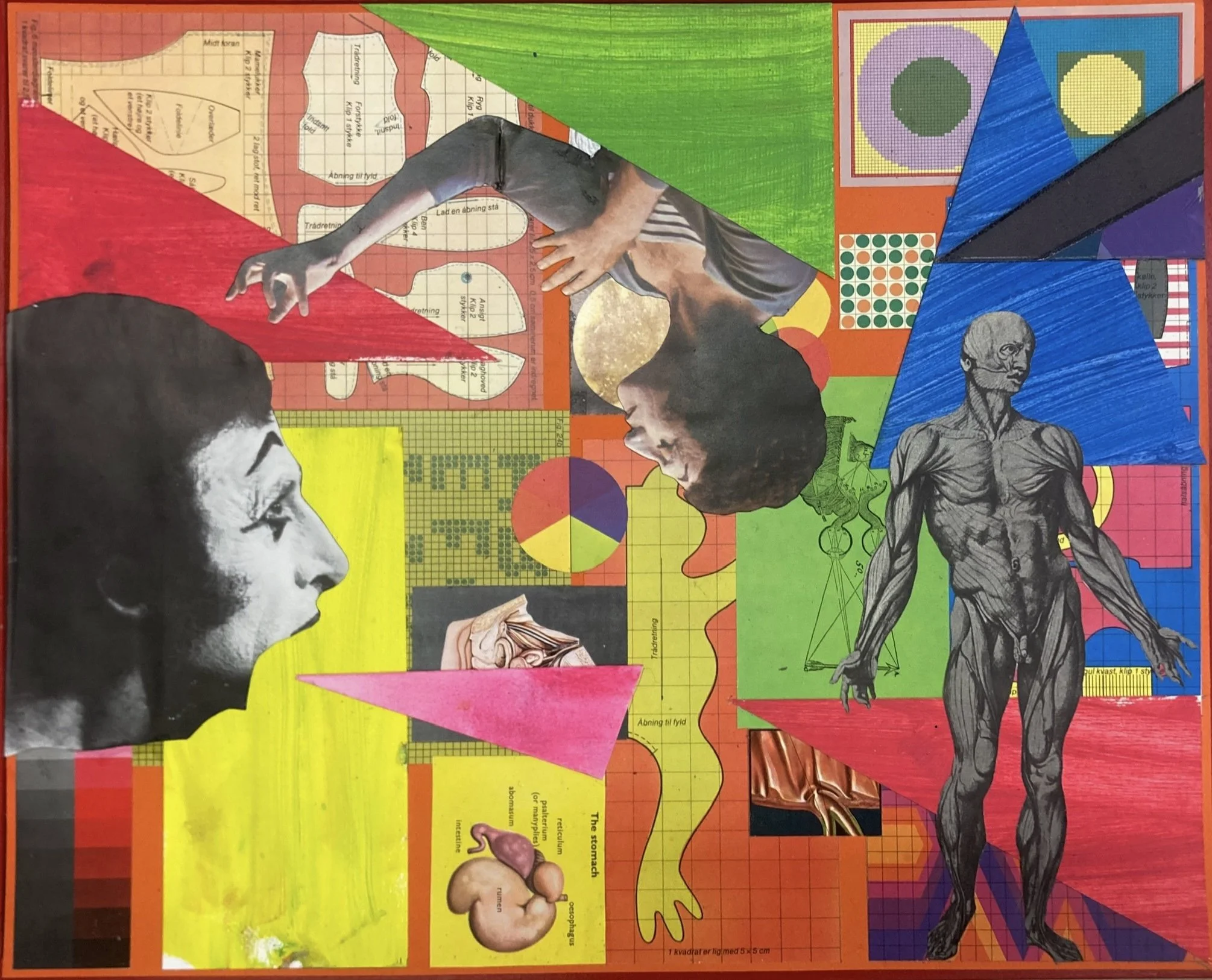   Labyrinth , 2025. Collage. 