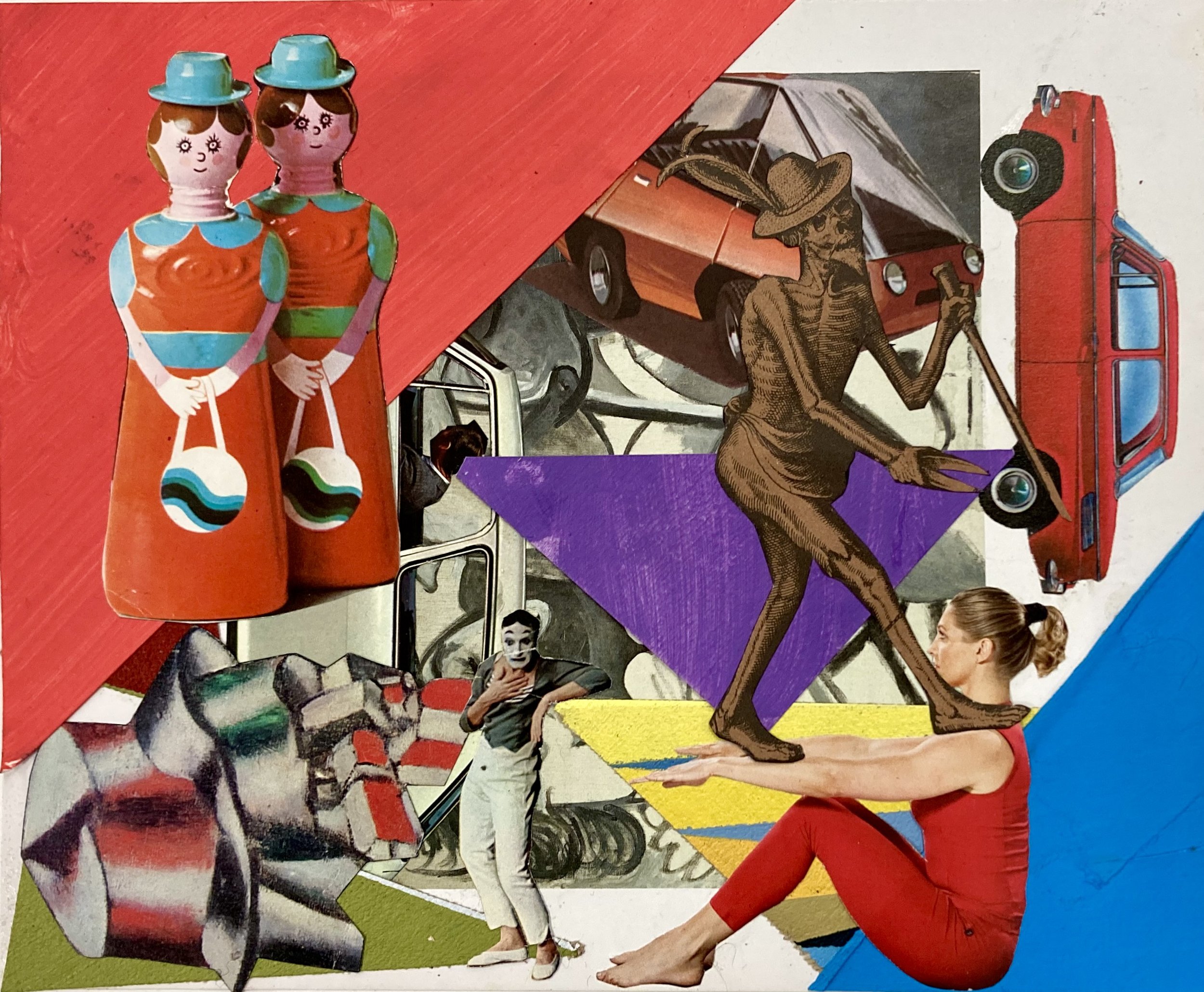   Bourgeois Luxury , 2026. Collage. 