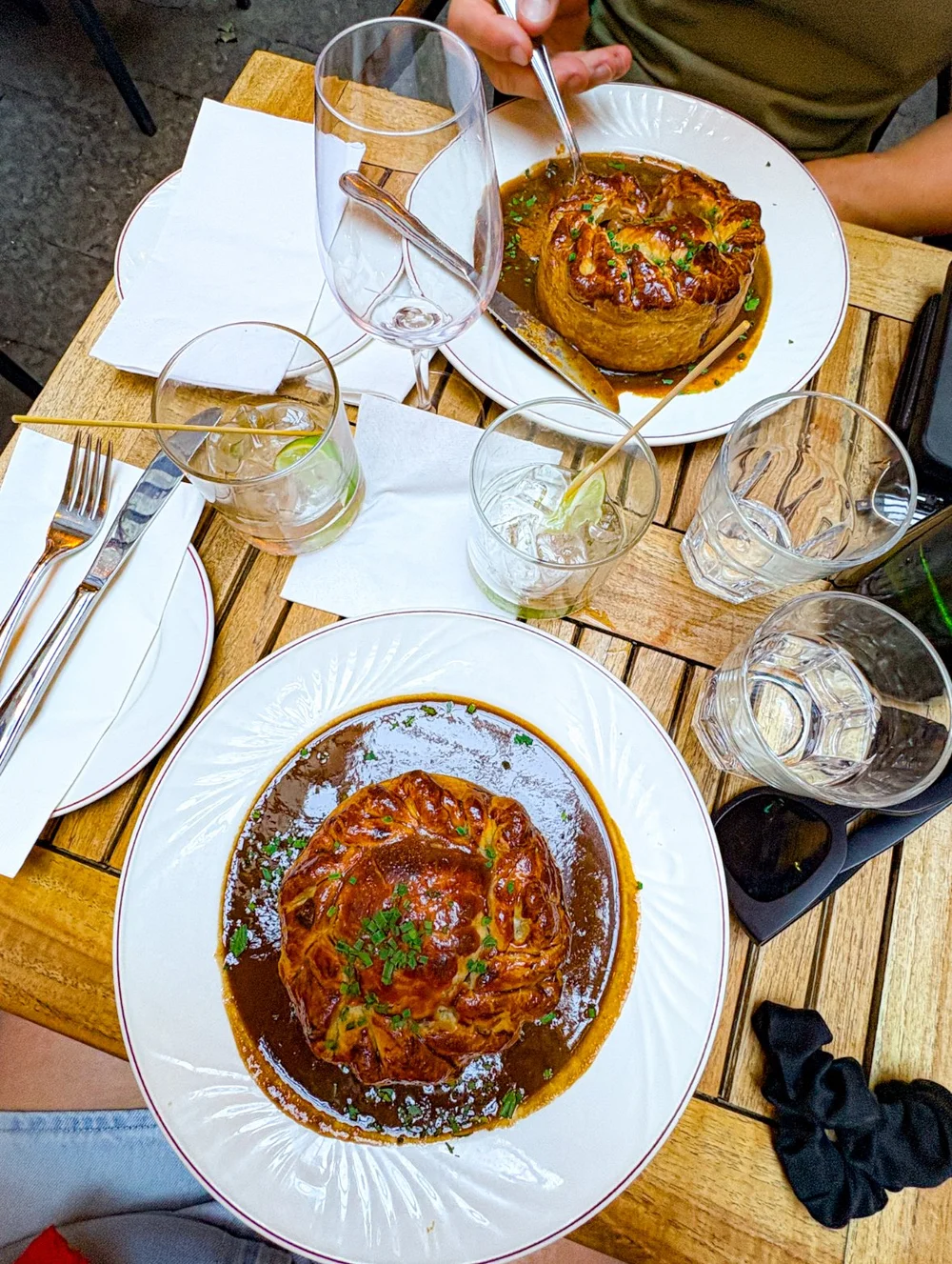 beef stroganoff pie at wolf &amp; workman
