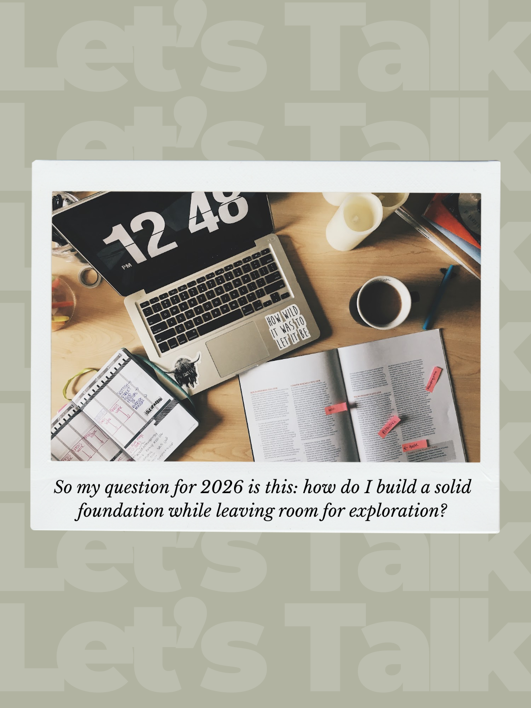 I’m Entering 2026 Without a Plan and Learning to Trust Myself Instead