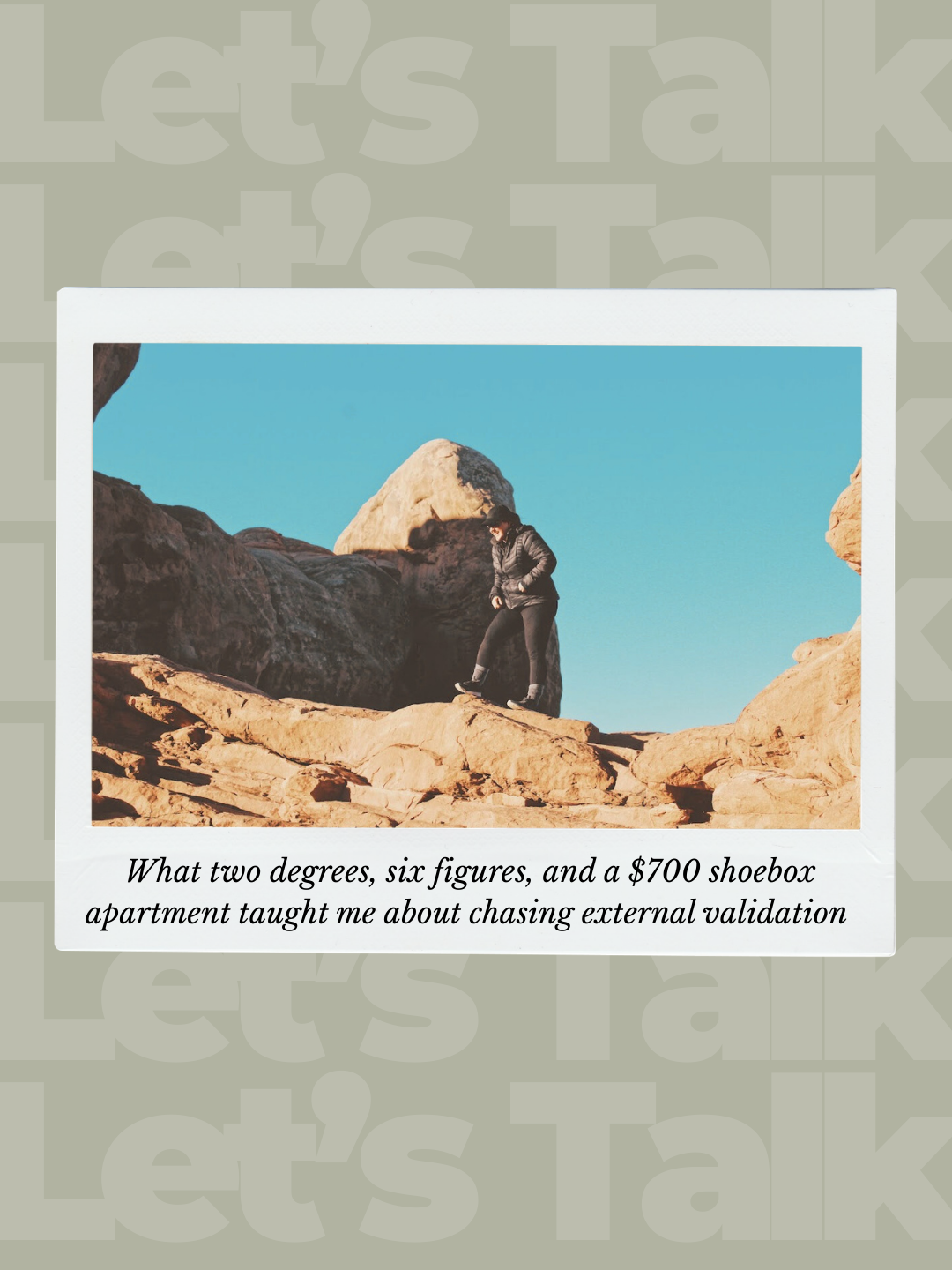 I Got the Good Job, the Salary, and the Title — Then Thought, "Now What?