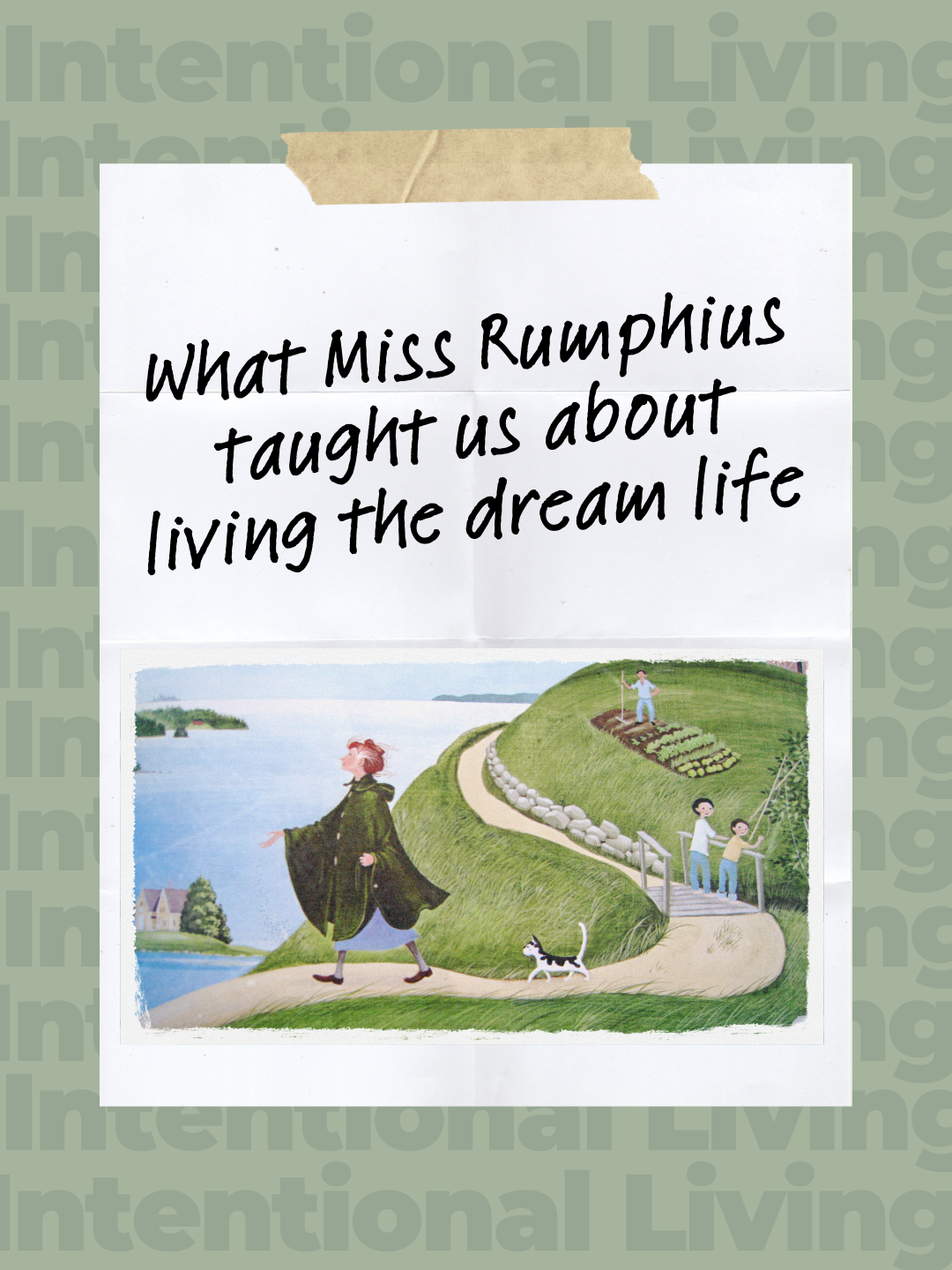 I Was Living My Dream Life and Still Burned Out: What Miss Rumphius Taught Me About What Was Actually Missing (Part 1)
