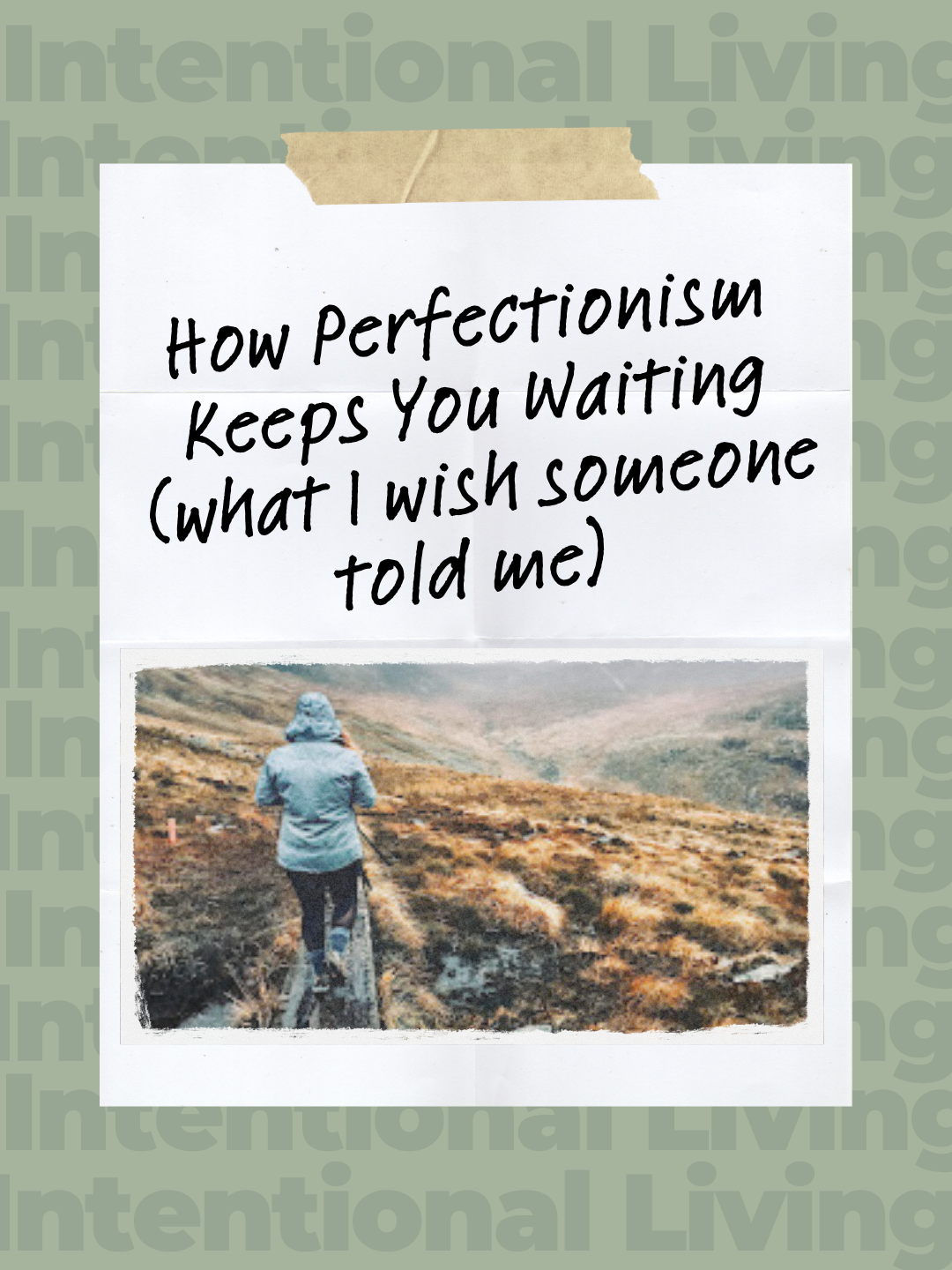 How Perfectionism Keeps You Waiting to Be Happy (And How to Stop)