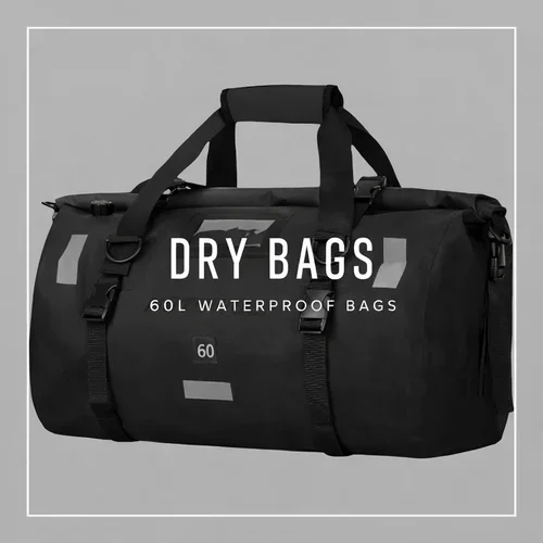 Black Waterproof dry bag