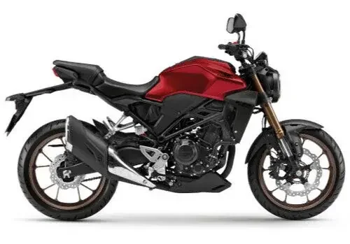 Honda CB300R for rent in Bangkok at BSR Bike Shop, side view