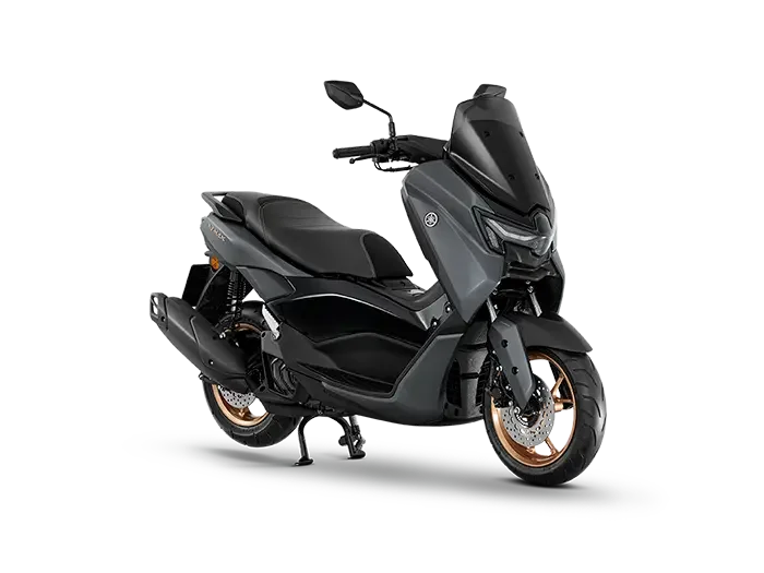 Grey 2026 Yamaha Nmax, side view