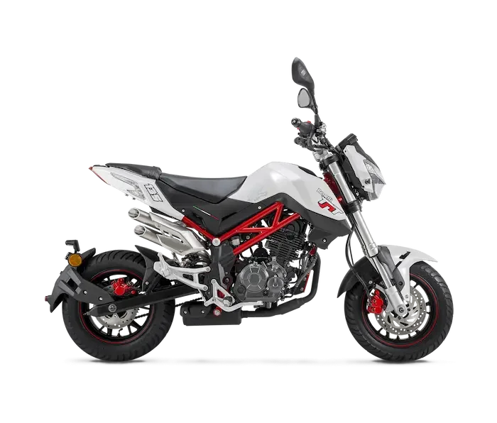 Benelli TNT135 used for motorbike lessons