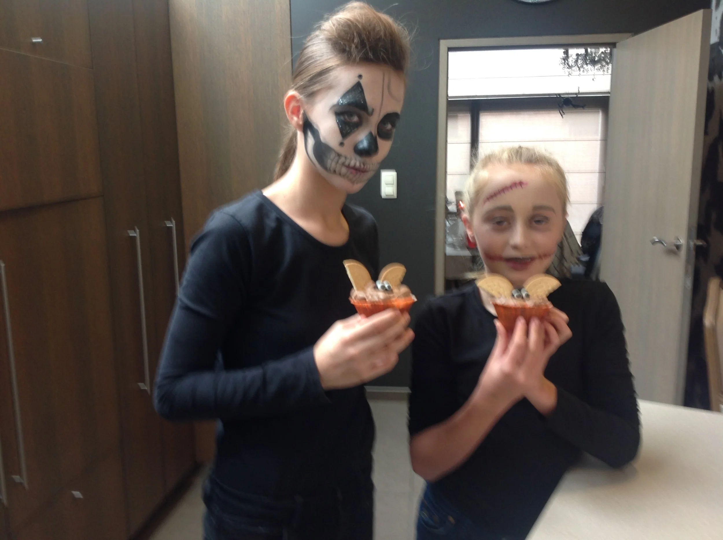 Halloween Kinder Kook-Atelier was geslaagd