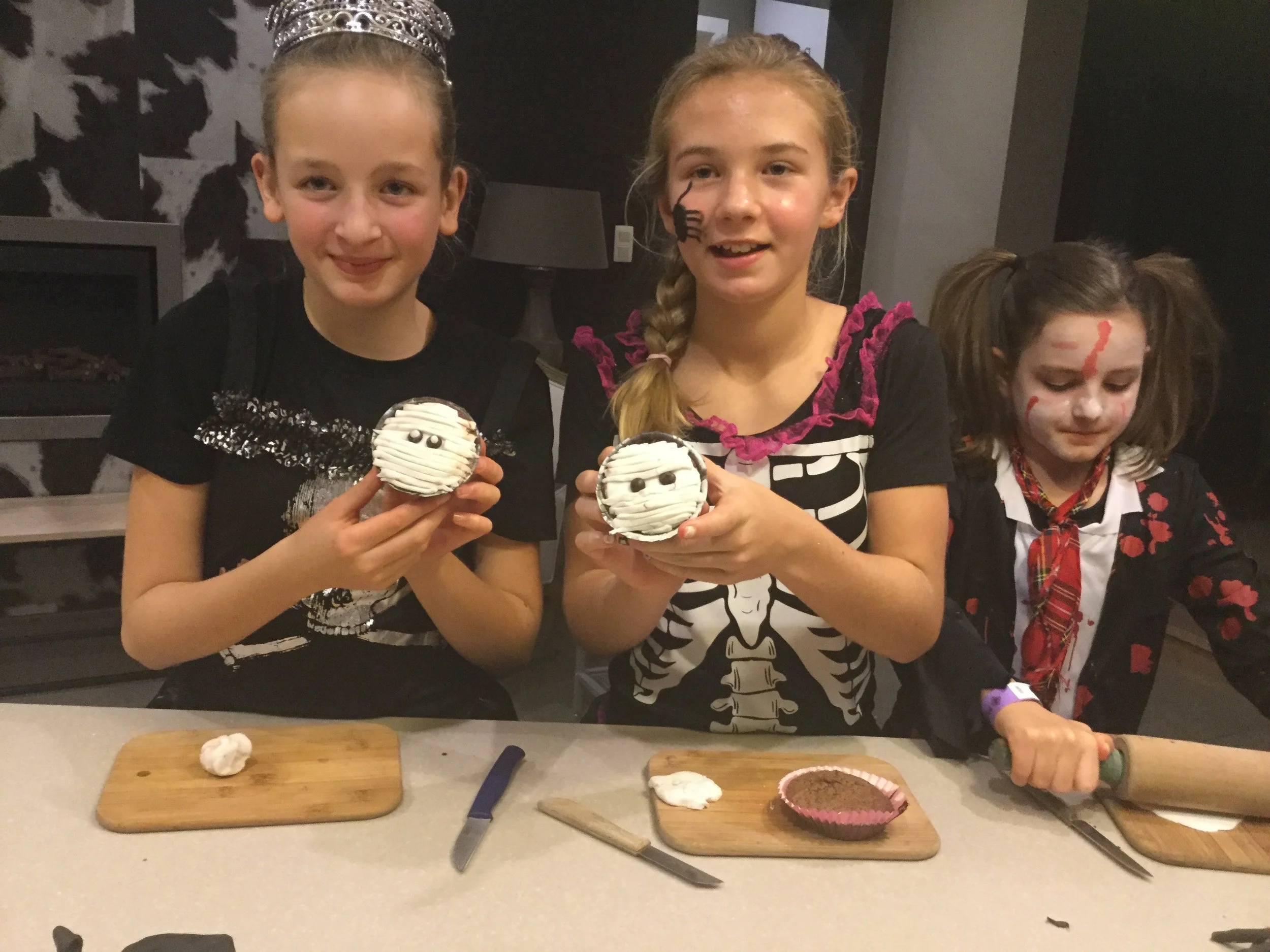 Halloween Kinder Kook-Atelier een kijkje...