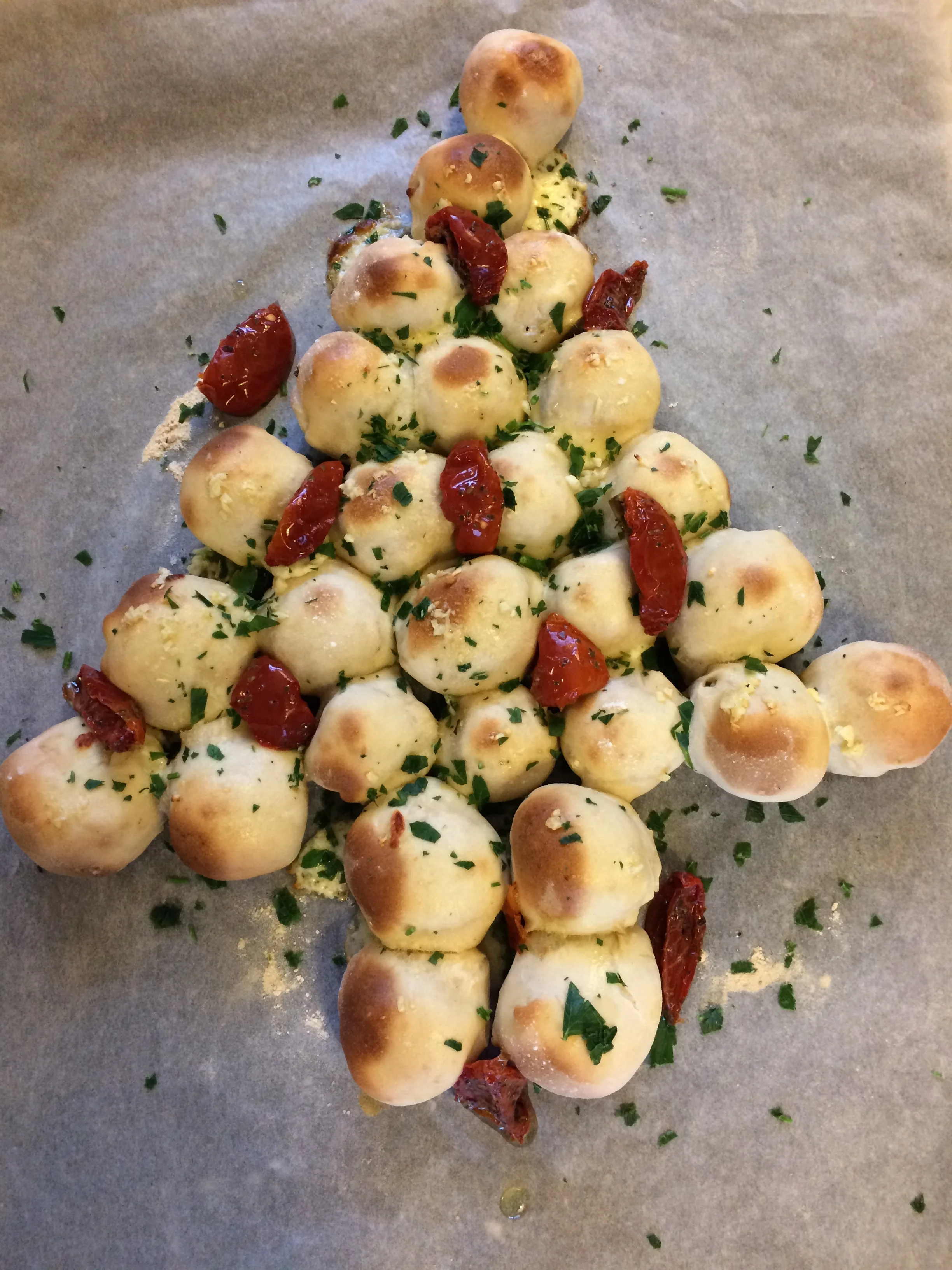 Hoe maak ik een Pizzakerstboom?