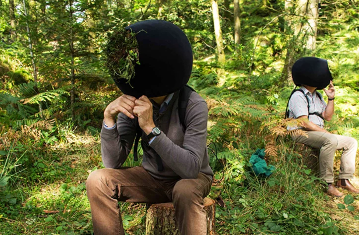 The original installation was in Grizedale Forest