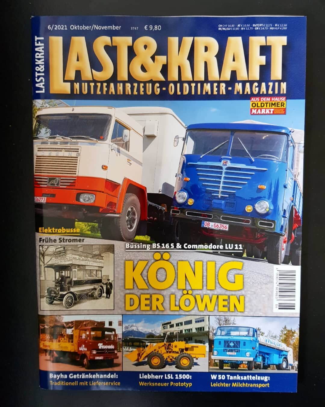 We produced the cover shoot for the magazine Last&amp;Kraft with 2 historic Buessing trucks... you can read the full story and see more photos of the beauties in the current Edition... thanks to the owner and to the magazine...

#lkwfotografie #lkwfa