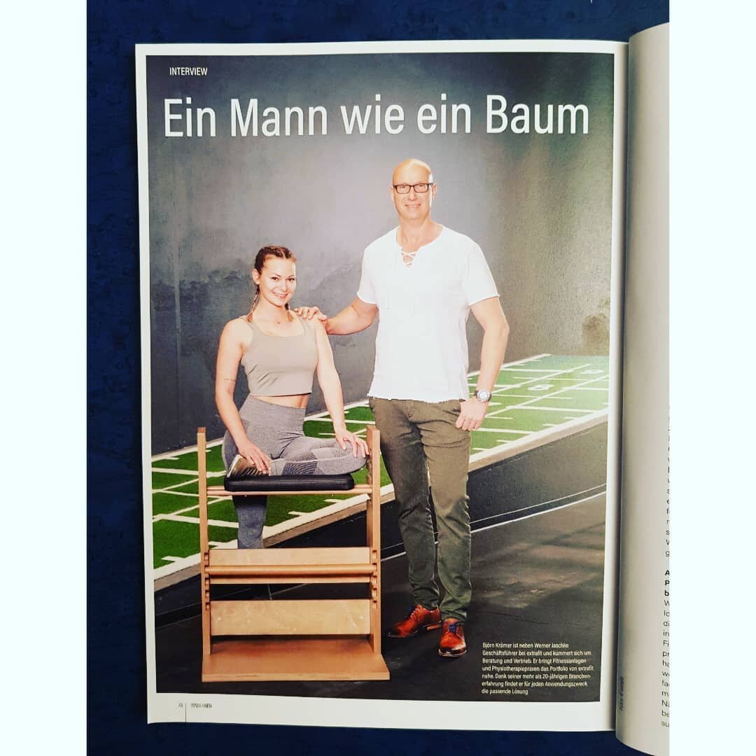In the December edition of the magazine Fitness Society, is a interview with Bj&ouml;rn Kr&auml;mer with photos that i took a couple of days ago in the gym... thanks to the 2 models and to the Magazine Fitness Society...

#Fitnessstudio #gym #gymgirl
