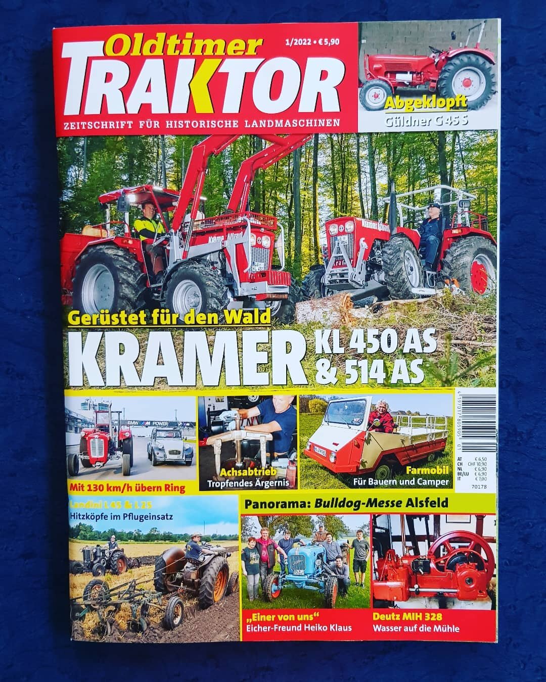 Many thanks to the owner of the Kramer Tractor with forest equipment, and to the magazine Oldtimer Traktor you can read the full story in the current Edition of January 2022..

#Berichterstattung #Traktor #Oldtimer
#Schlepper #Trecker #tractor #Fotos