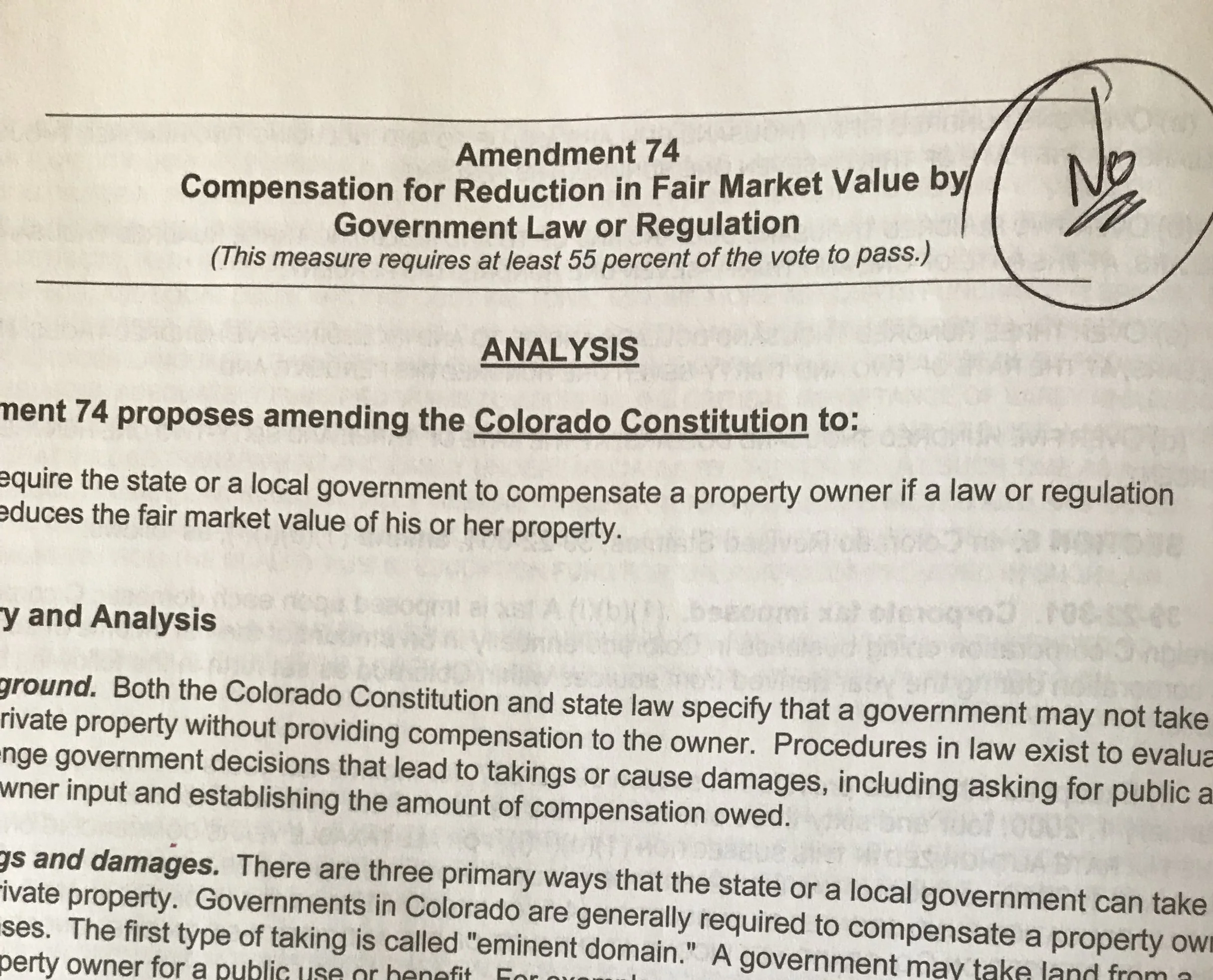 Why Proposed Amendment 74 is Bad for Seniors and the Disabled in Colorado