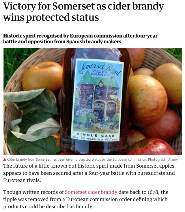 The Somerset Cider Brandy Company — Burrow Hill Cider