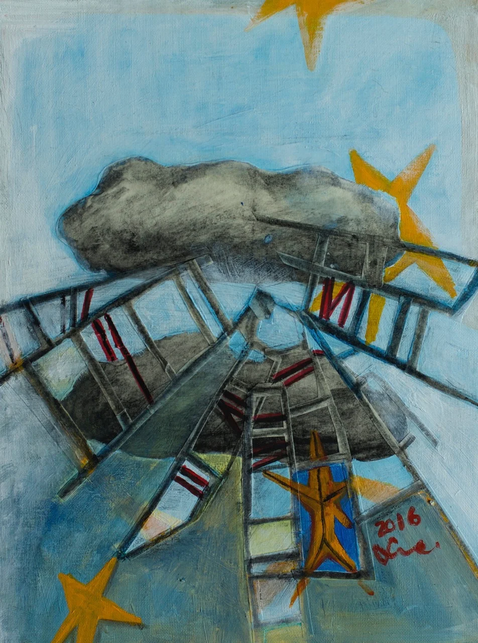 Ladders to the clouds.2016