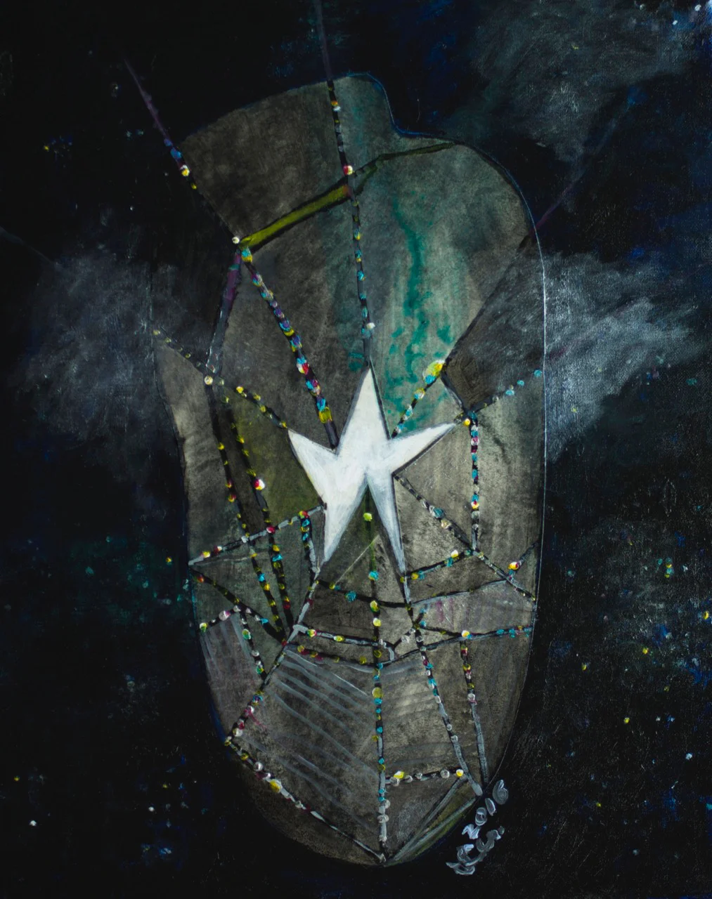 Star caught in space.2016