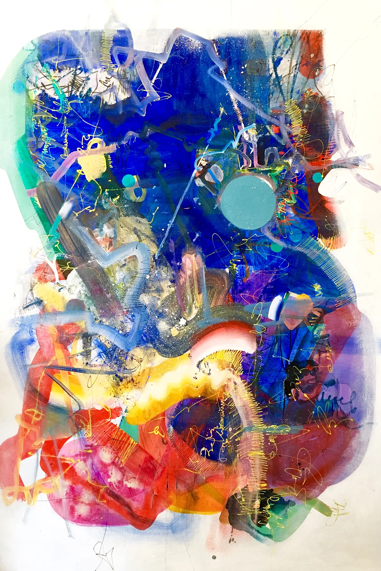 Landscape Inside Freezer. 2019