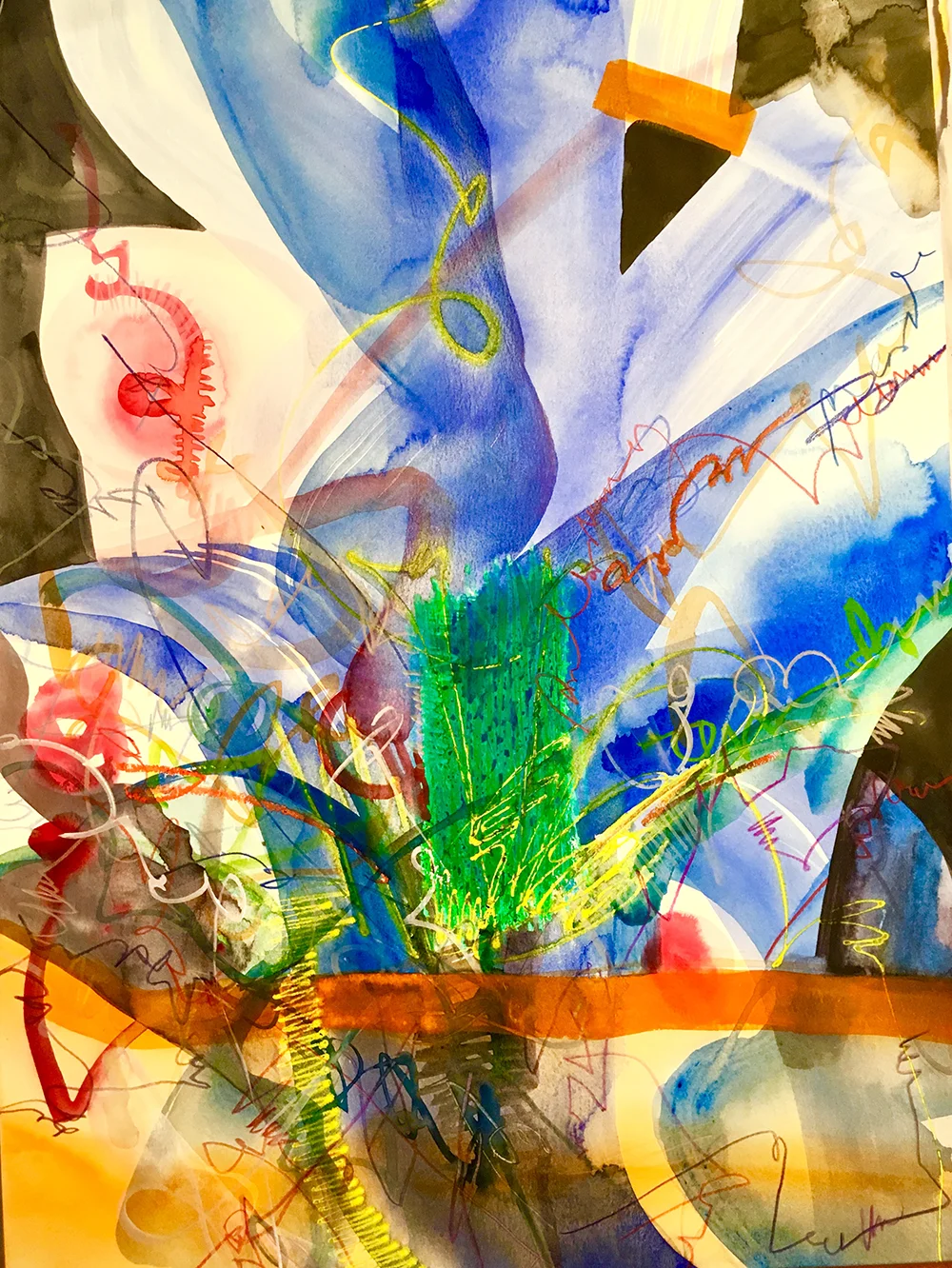 A Flower with Bandages. 2019