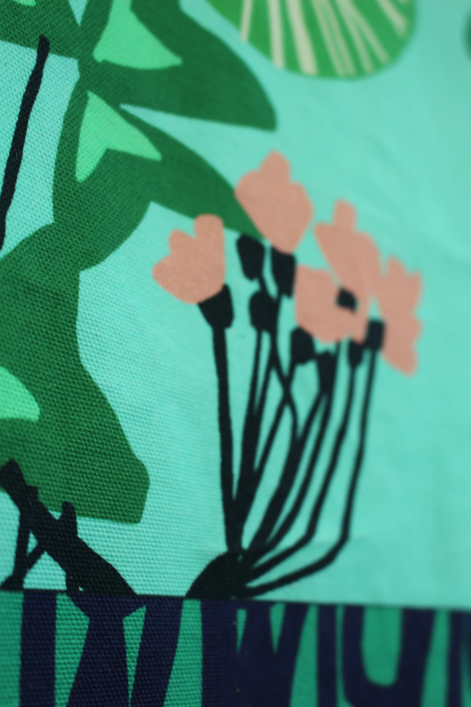  Tropicana aqua print.  Shop.  