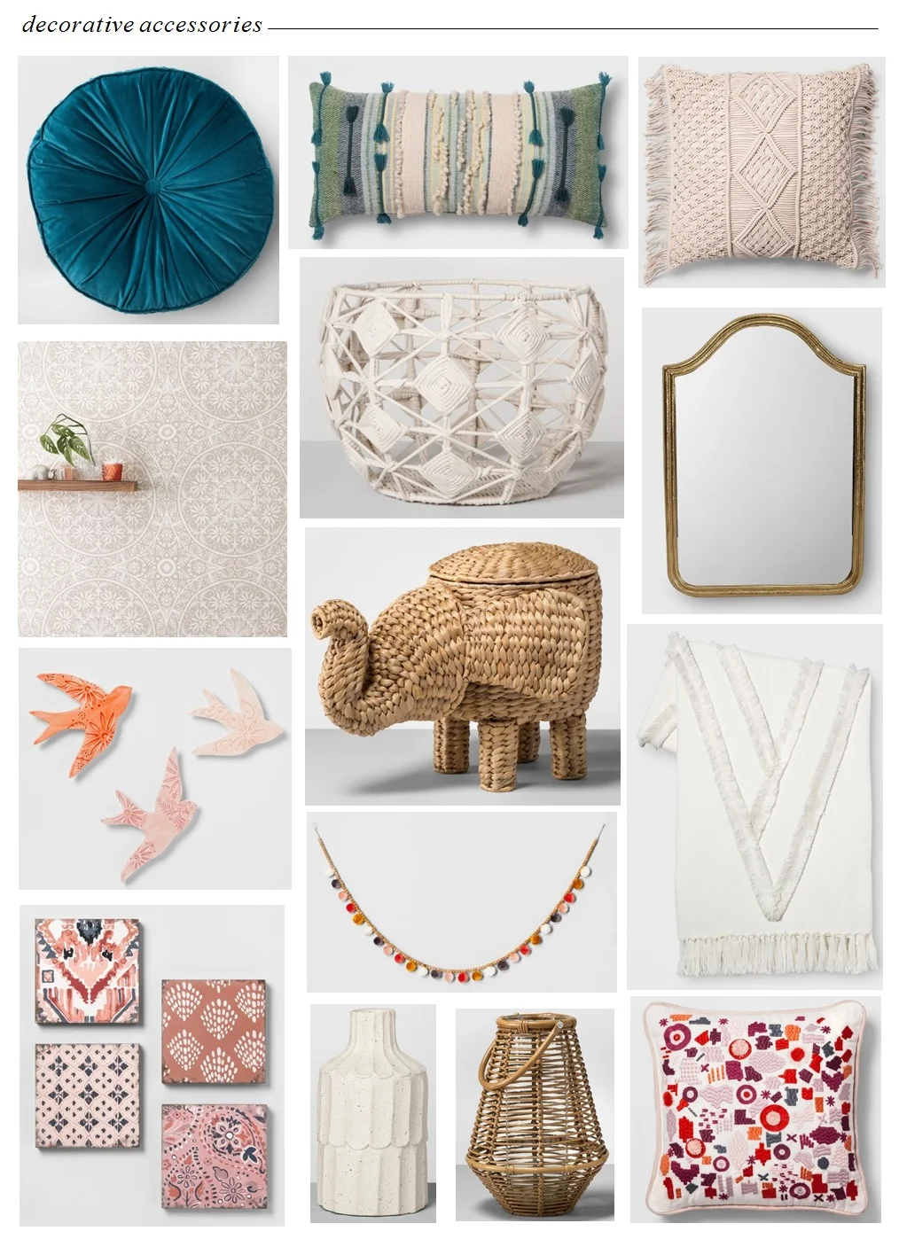 opalhouse round pillow