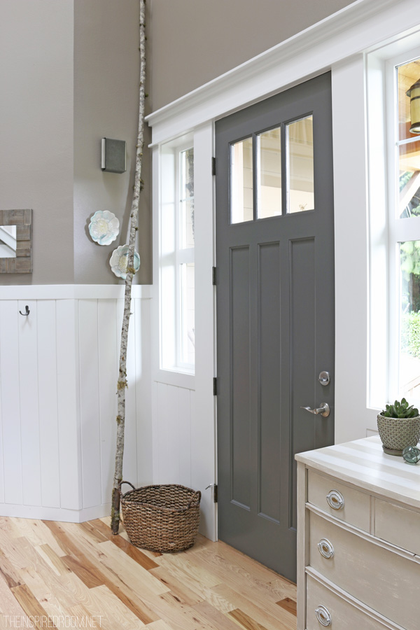 via The Inspired Room : And of course you can't go wrong with a nice charcoal!