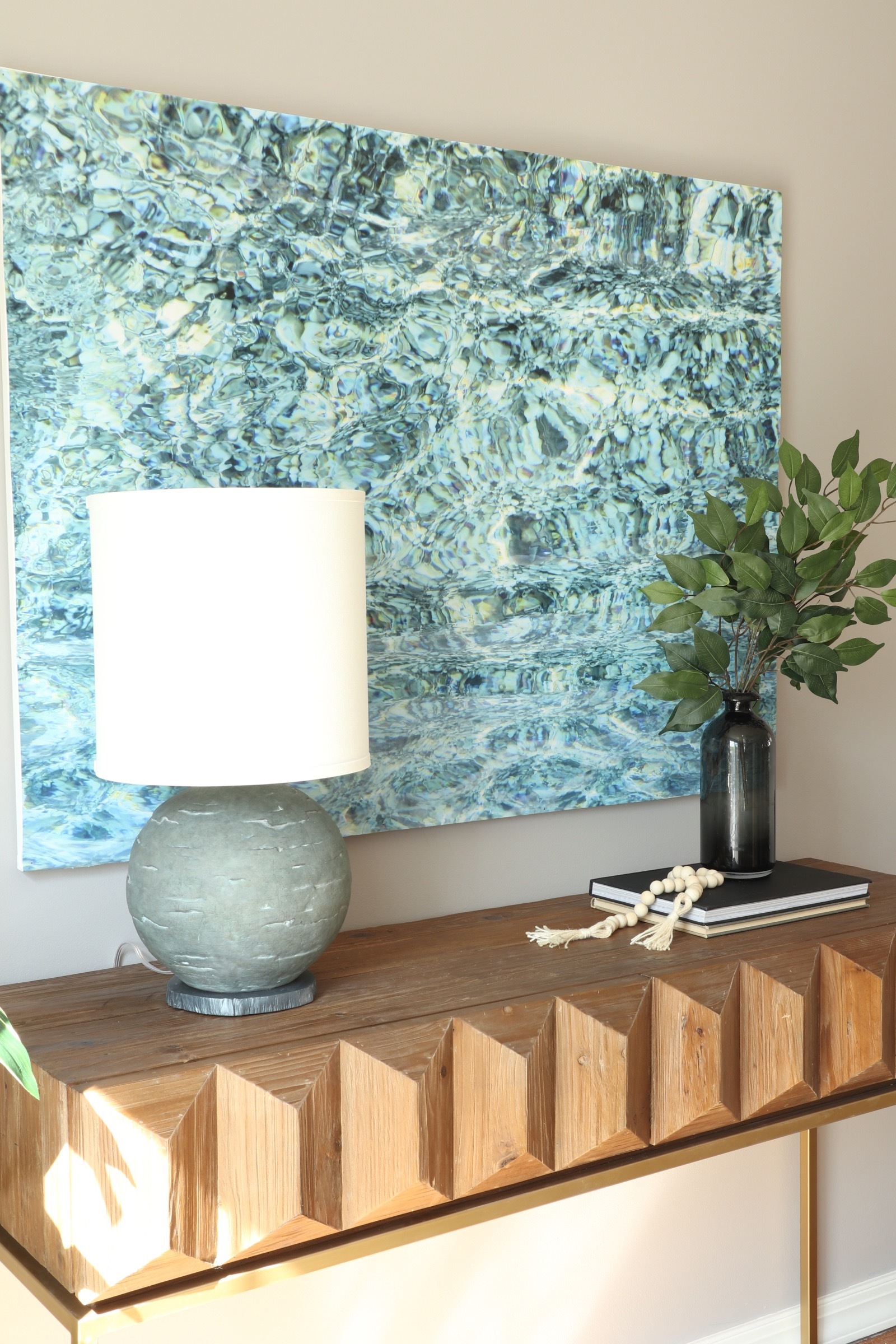 How to Hang Large Art — Meredith Lynn Designs