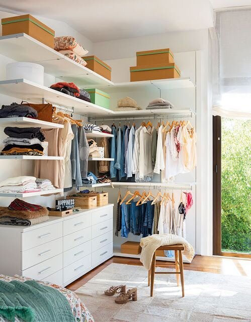 Organizing Our Master Bedroom Closet — Meredith Lynn Designs