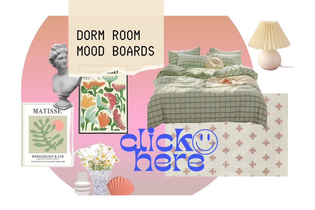 Dorm Room Mood Boards