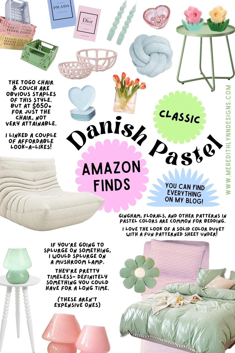 100+  Home Decor Finds (Danish Pastel Aesthetic) — Meredith
