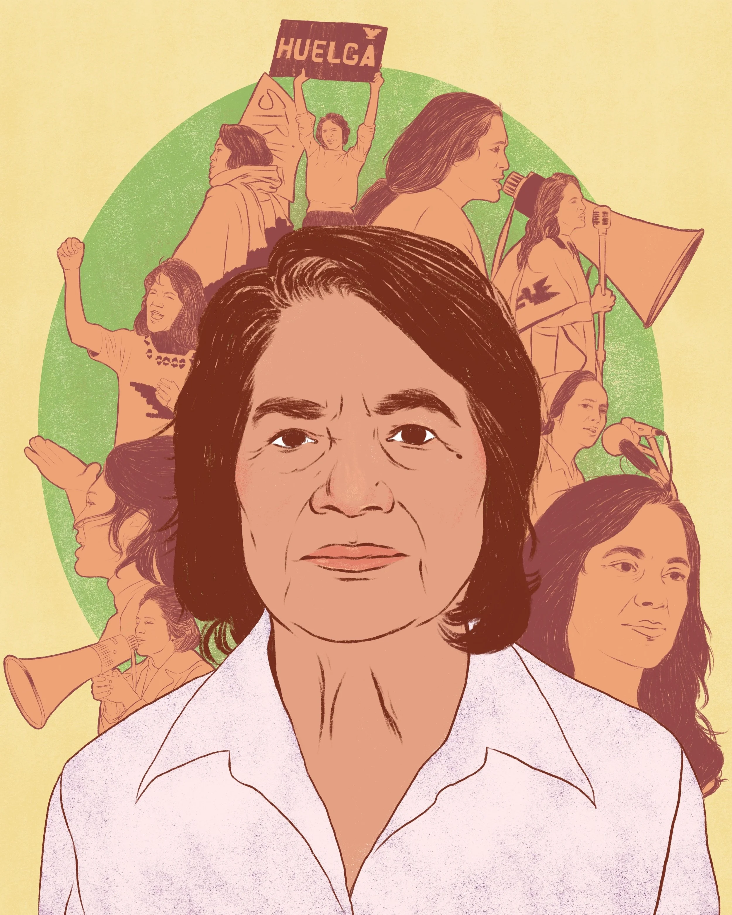Dolores Huerta for Bitch Magazine - 2019