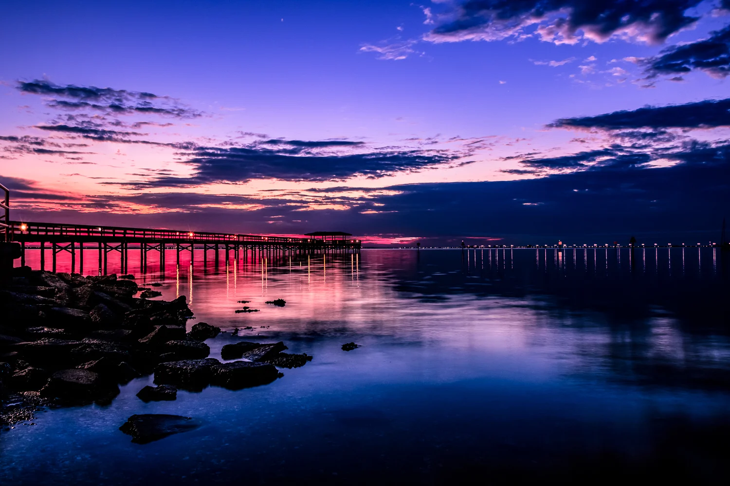 Sunrise Safety Harbor Pier