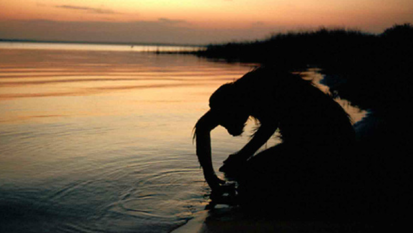 An image from the documentary “Becoming Human”.