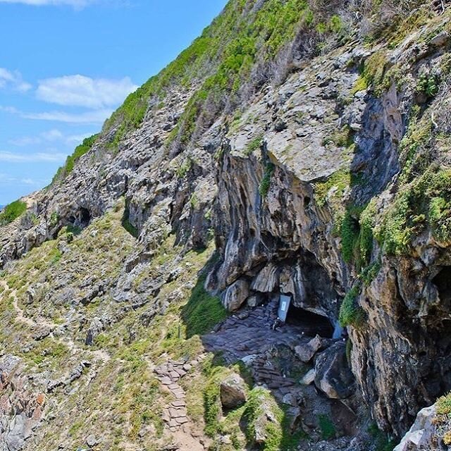 Blombos Cave, South Africa. Posting for its
significance to oysters, humanity and the moment we are in. And because this is the picture that I would like to see push me over the 1000 followers mark, personally @kevinjoseph. Please tag anyone interest