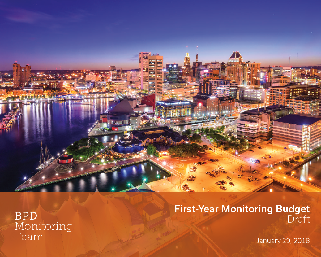 Click here to access the Draft First-Year Monitoring Budget