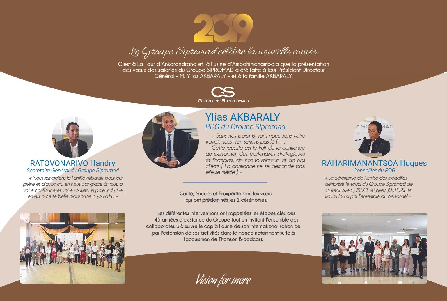 The 2019 New year celebrations