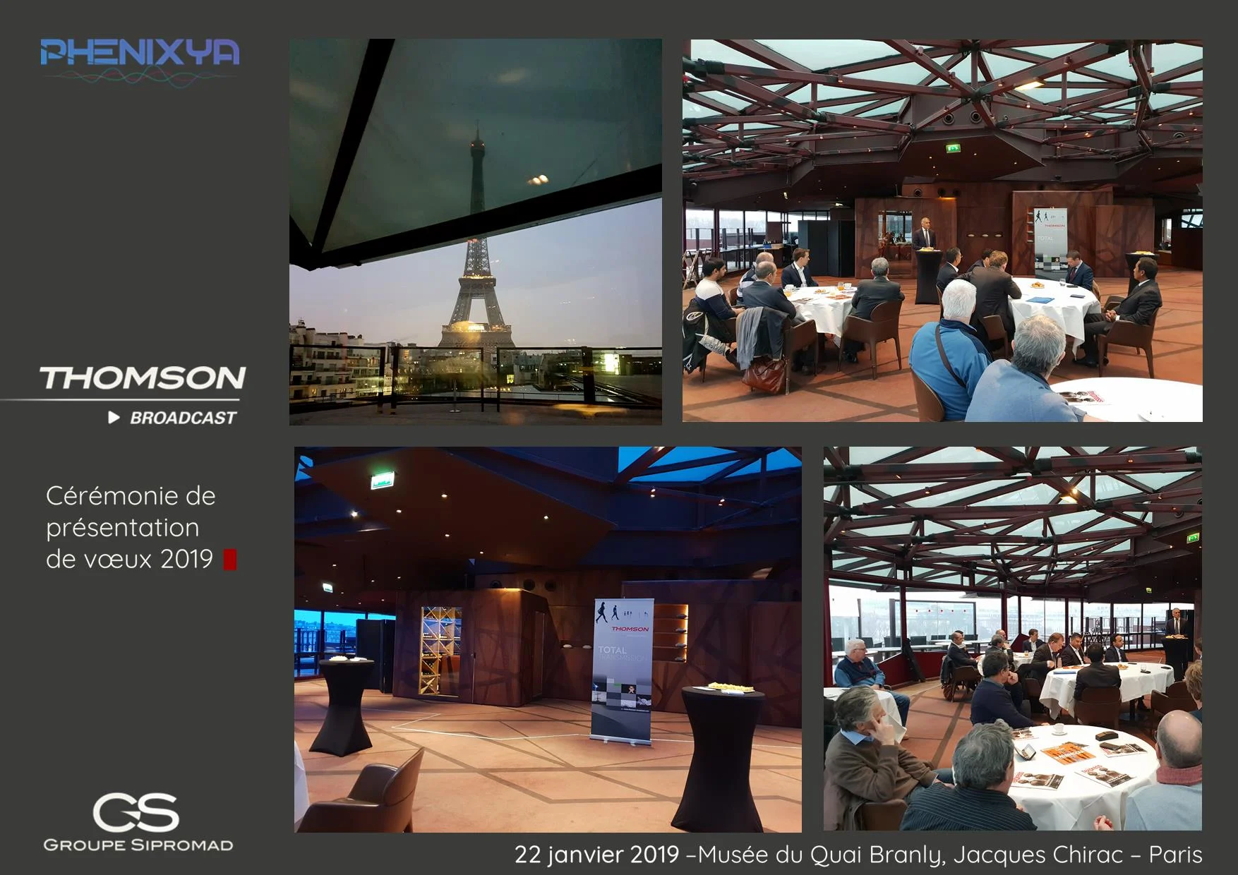 The 2019 New year celebration for Thomson Broadcast
