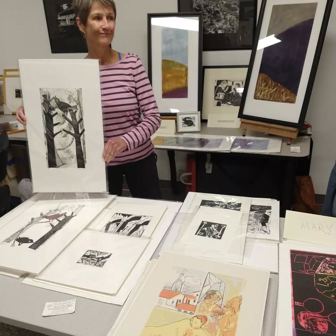 Fun weekend in printmaking! Thanks to all who came!