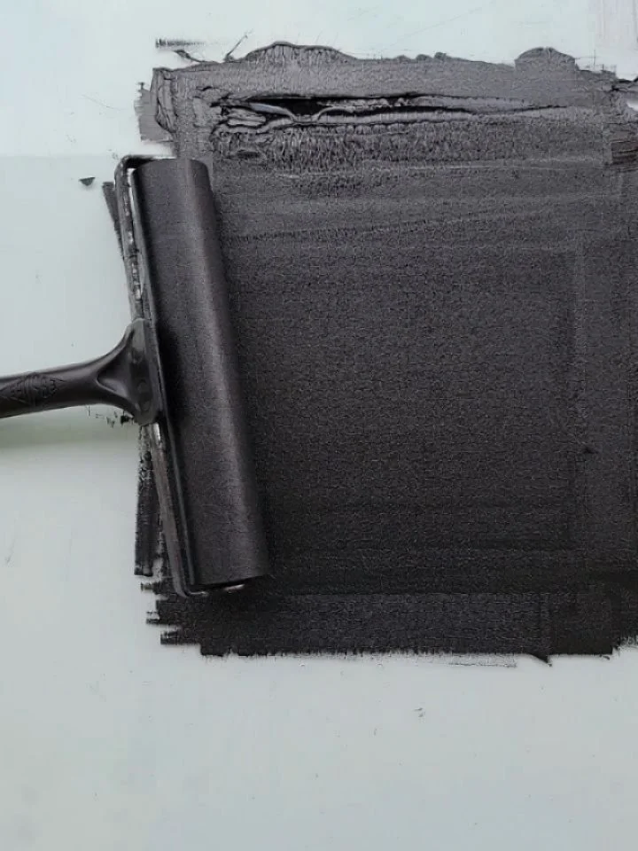 One more day of stream roller printing at Artisphere!