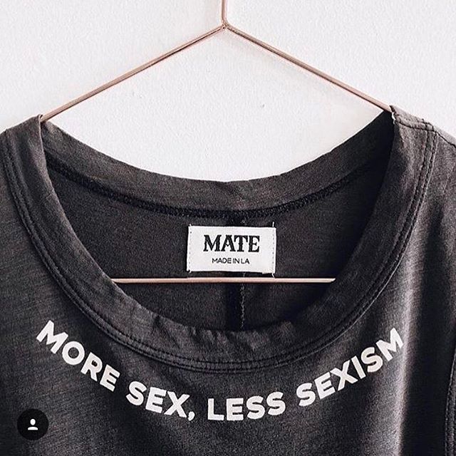 Damn fine advice. Maybe if we plaster it across our necks someone may get the message? #moresex #lesssexism #sexism #sexeducation #slutshaming #sexisnotadirtyword #feminism #domina_franco