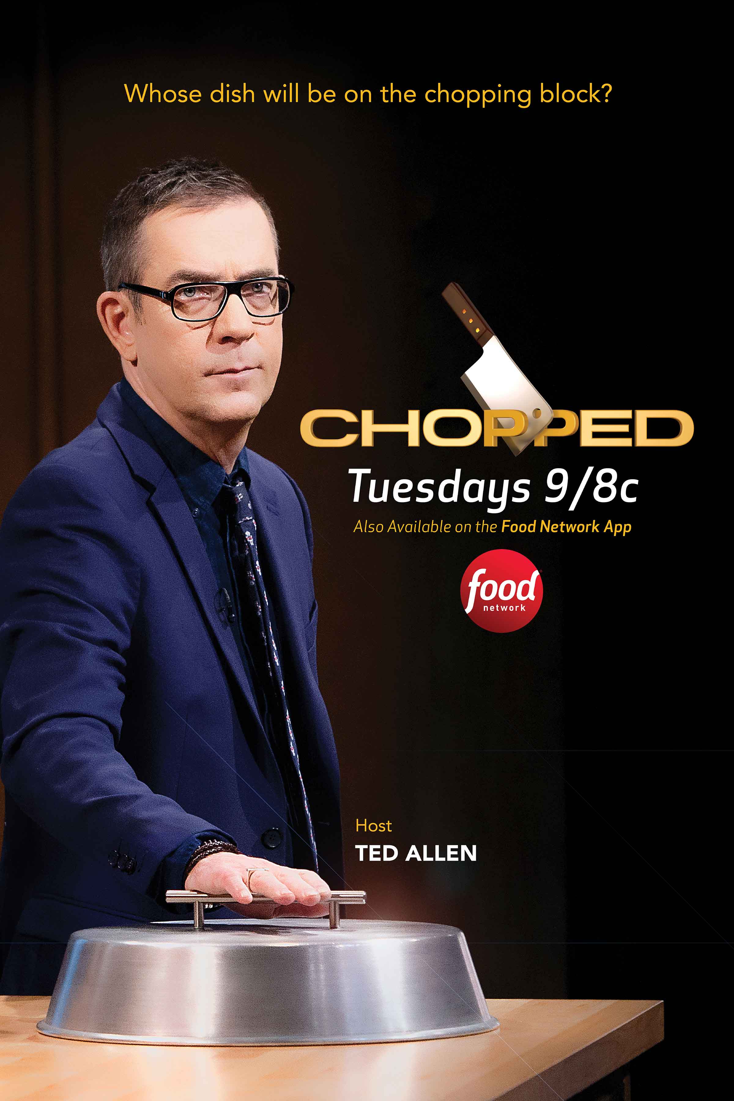 Chopped - Print ad with Ted Allen