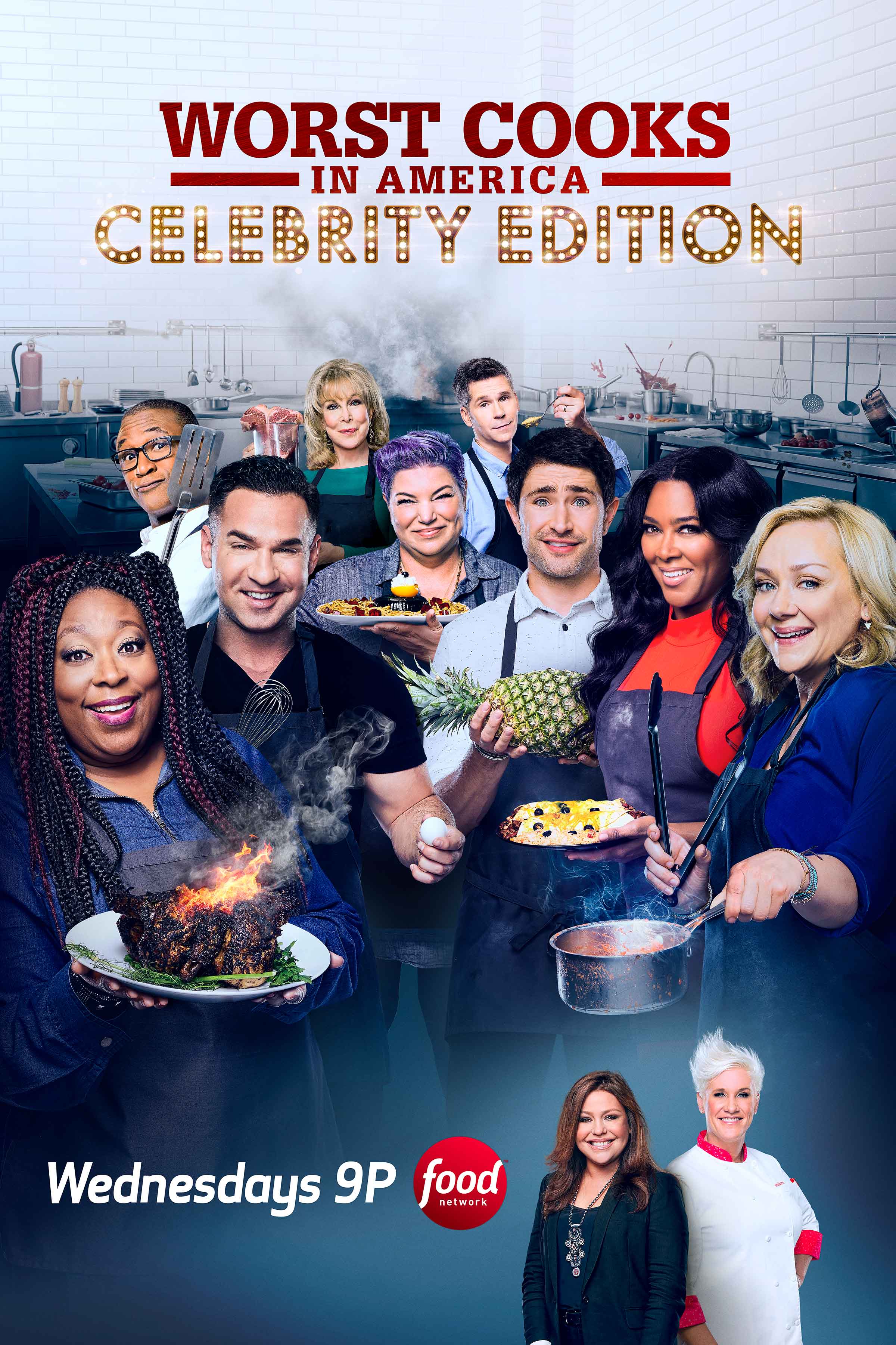 Worst Cooks In America: Celebrity Edition - Key Art