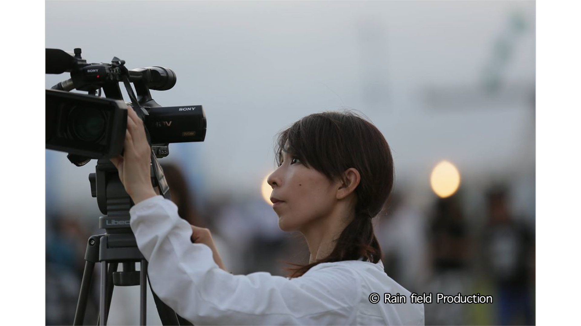 Director, Chiaki Kasai at shooting