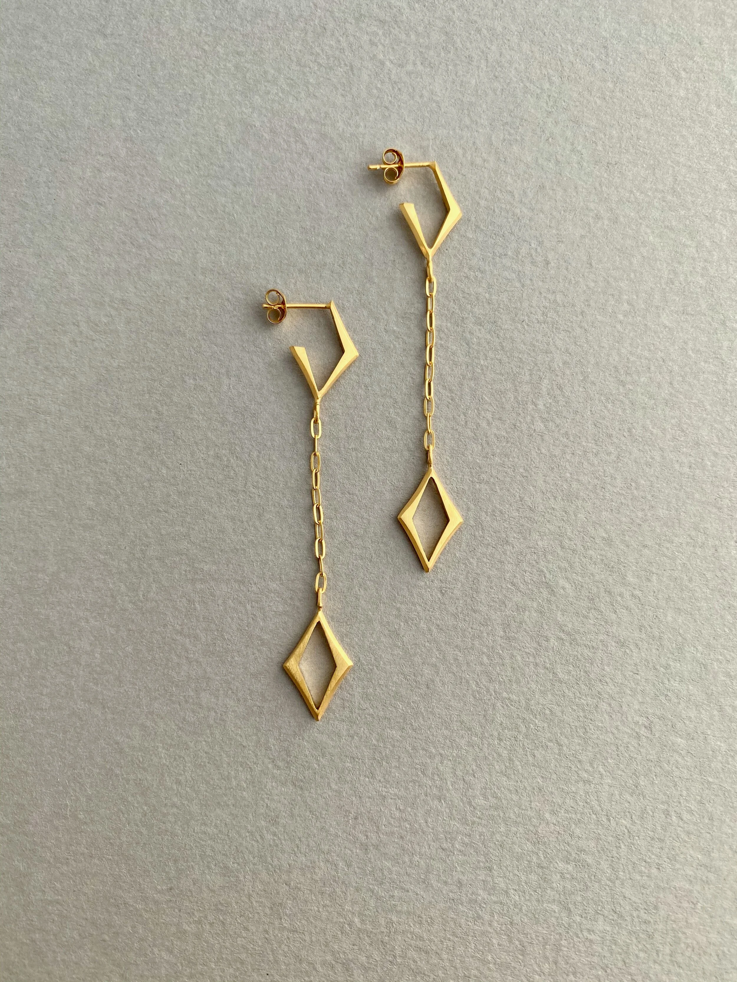 long elegant earrings