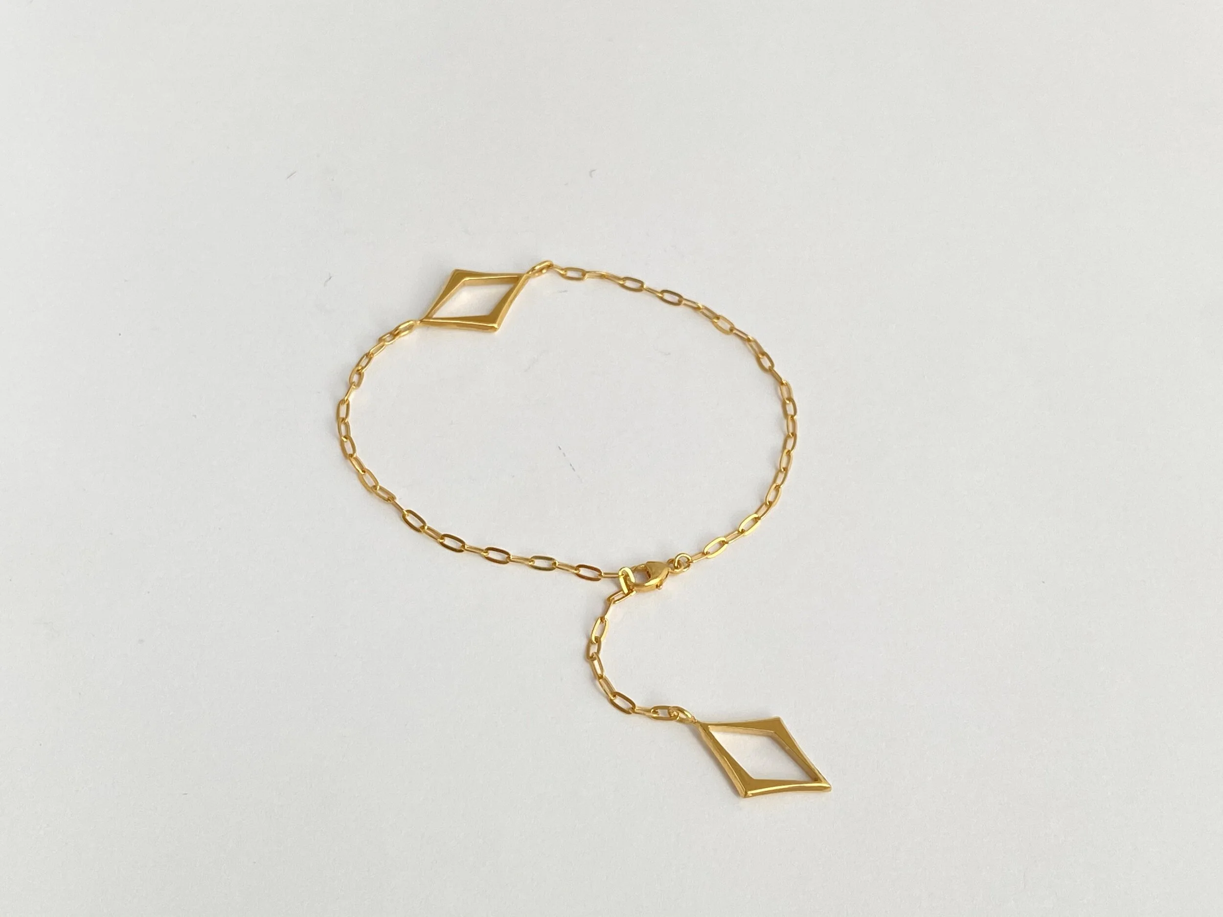 double dangly bracelet