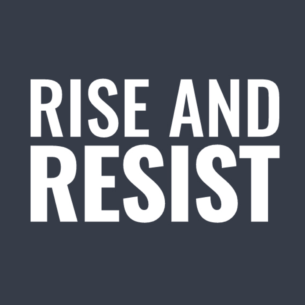 Resist and disorder. Resist. Resist us. Eme Rise twitter.