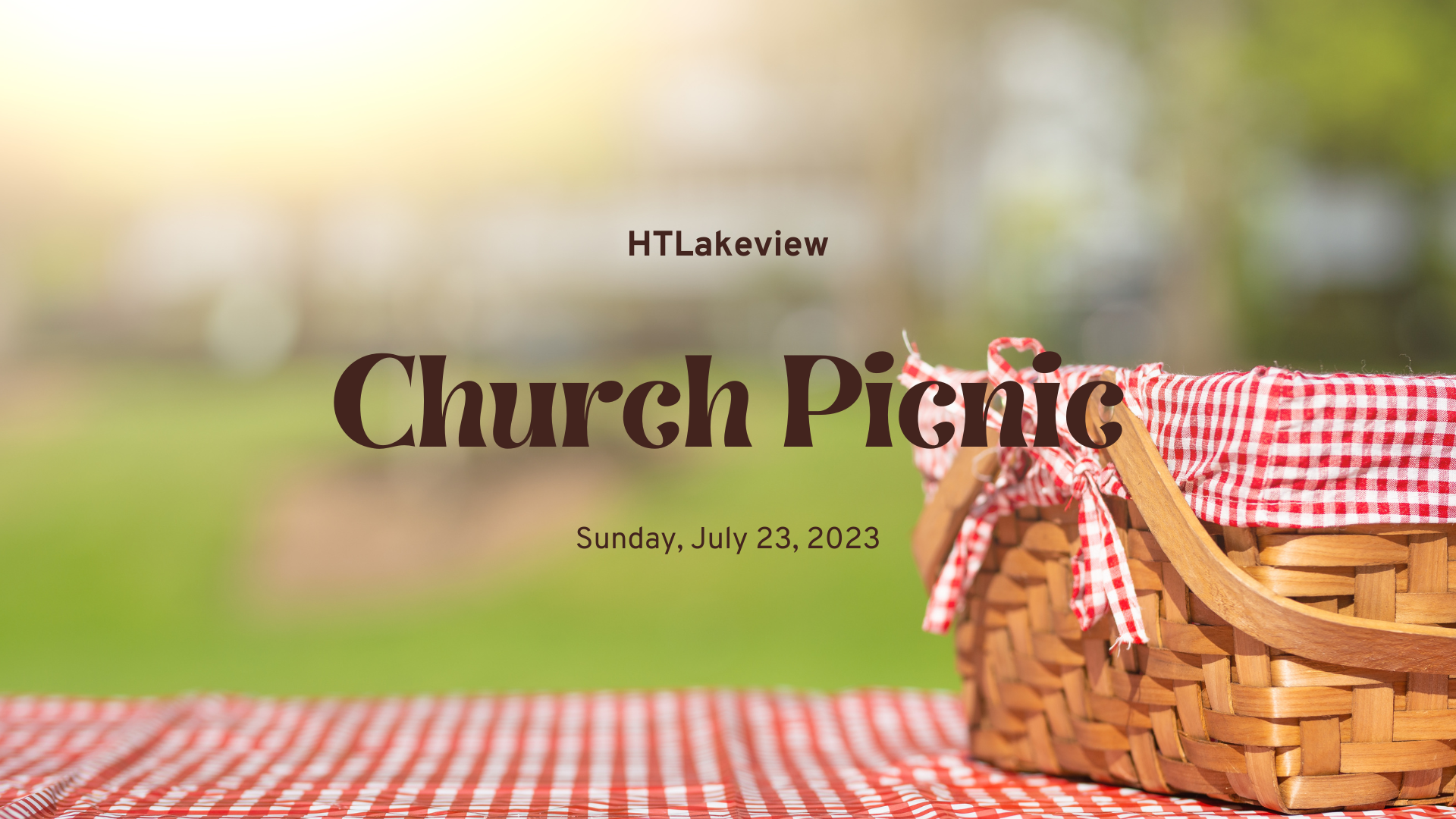Church Picnic — Holy Trinity Lutheran Church