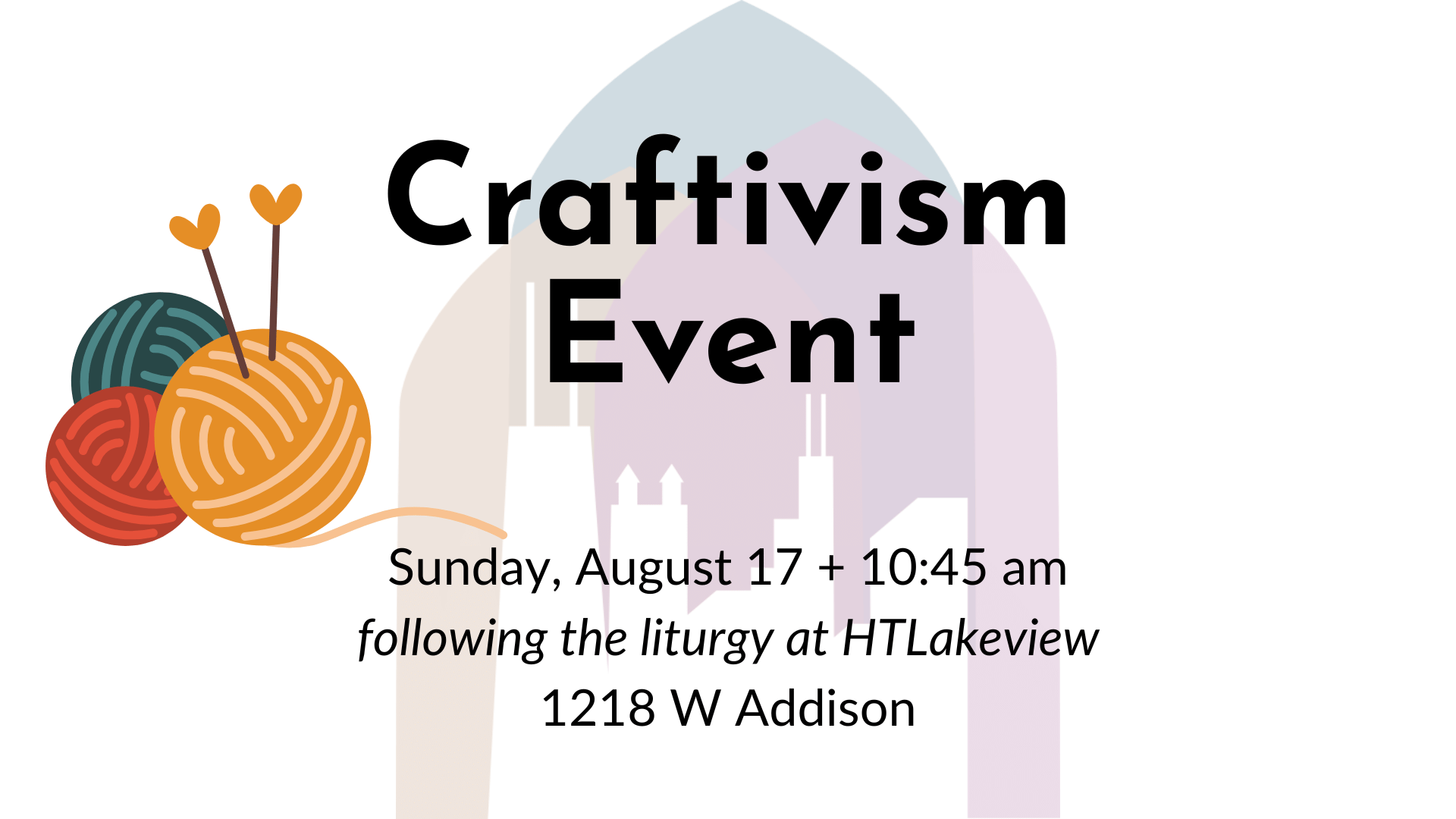 Craftivism Event